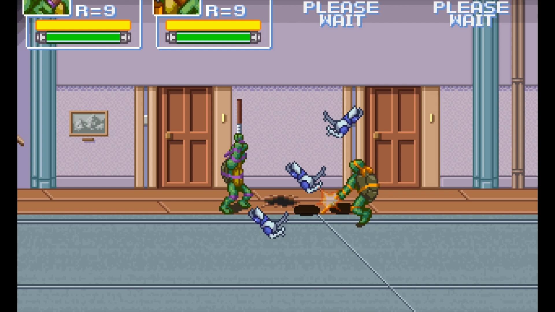 TMNT - Rescue Palooza - геймплей игры Windows